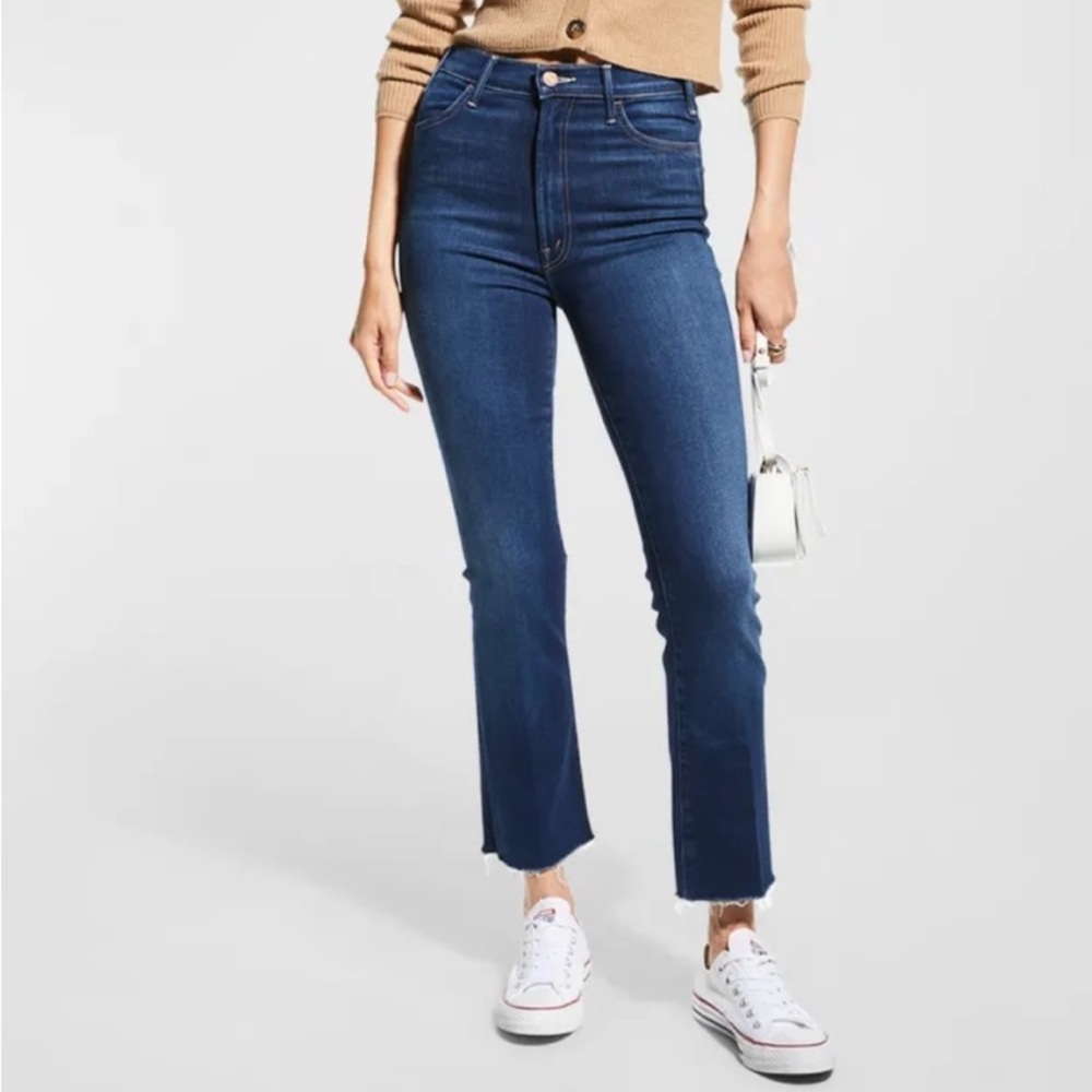 MOTHER The Hustler Ankle Fray Size 30